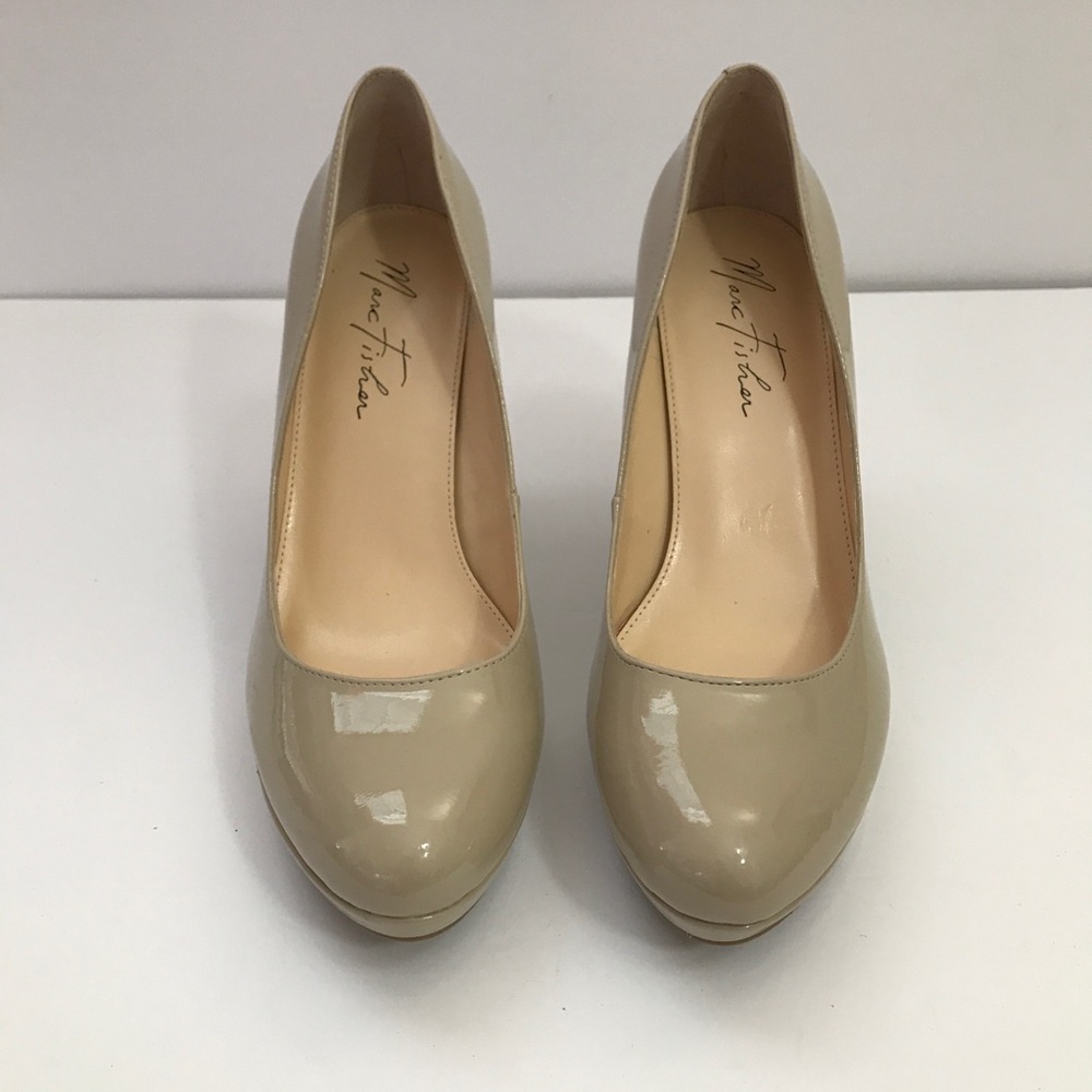 Marc Fisher Tan Pumps Heels.  NWOB